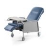 3-position VEVOR Geri Chair Recliner, 4-Position Reclining Geri Chair with 2 Trays, 250 lbs Capacity Trendelenburg Medical Recliner Chair with 4 Wheels for Hospital, Nursing Home, Geriatric Home Care