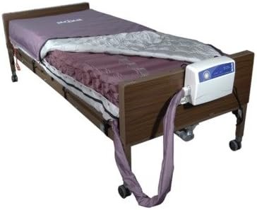 41NxrGmY5LL._AC_ Drive Medical Med-Aire Low Air Loss Mattress Replacement System - Alternating Pressure - Pressure Redistribution Mattress - Moisture Wicking Cover - Home or Facility Use