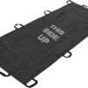 The Original Rescue Essentials Brand QuikLitter, Black Nylon Handles, Non-Woven Fabric, 500 Lb Rated, Low Cost, Disposable for Patient Transfer, Casualty Evacuation