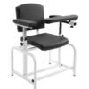Comfortable Lab Draw Chair for Lab Spa and Treatment Room… (Blue, Normal)