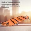 Multifunctional Rescue Stretcher, Portable Folding Stretcher, roll Stretcher, Light Weight, Outdoor lifesaving, Rescue and Firefighting (EVA)