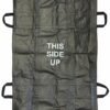 The Original Rescue Essentials Brand QuikLitter, Black Nylon Handles, Non-Woven Fabric, 500 Lb Rated, Low Cost, Disposable for Patient Transfer, Casualty Evacuation