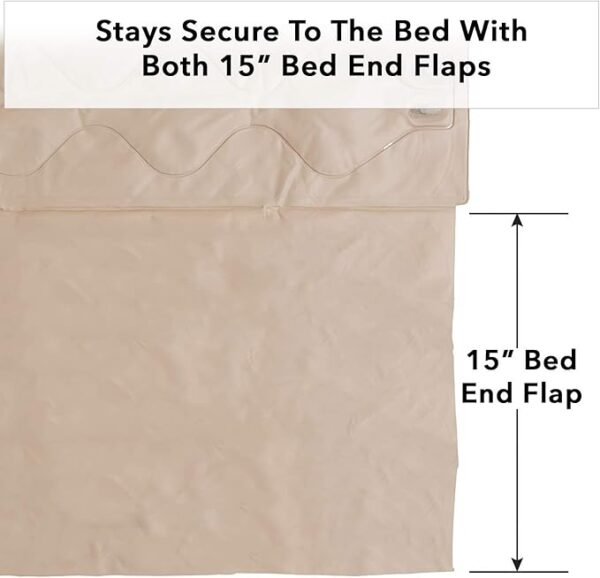 Roscoe Medical Meridian Alternating Air Pressure Mattress with Electric Pump, Pressure Sore Mattress Pad for Bed Sore Prevention, Home & Hospital Topper with Ulcer Cushion Pad & Quiet Pump