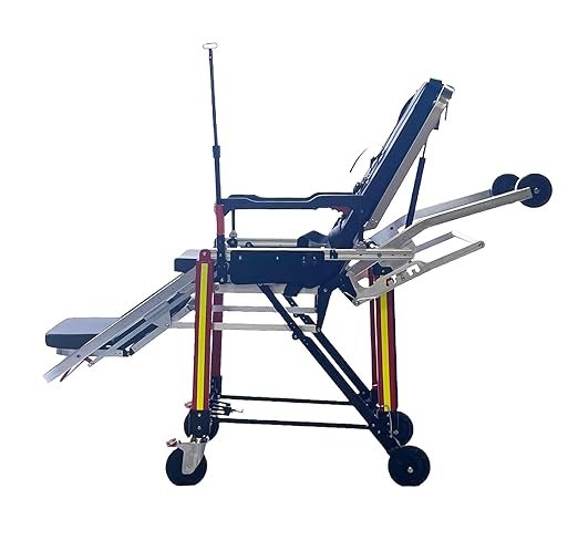 61N2irscdNL._SX522_ MS3C-1000 PRO Commercial Heavy Duty/Bariatric Folding Lightweight Stretcher-Chair, Weight Capacity 600 lbs