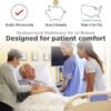 61NvBsO2OJL._AC_SX679_ Mattress by NAMC Assure II 75" X 35" X 6" Hospital Bed Mattress