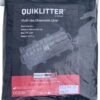 The Original Rescue Essentials Brand QuikLitter, Black Nylon Handles, Non-Woven Fabric, 500 Lb Rated, Low Cost, Disposable for Patient Transfer, Casualty Evacuation
