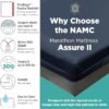 61TaW5umIwL._AC_SX679_ Mattress by NAMC Assure II 75" X 35" X 6" Hospital Bed Mattress