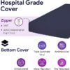 Foam Hospital Bed Mattress for Pressure Redistribution - High Density Foam for Deep Immersion - Low to Moderate Bed Sore Treatment Mattresses - 36" x 84" x 6"
