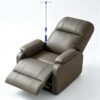 Adjustable Phlebotomy Chair, Waiting Room Reception Chairs with Iv Stand, Leather Medical Chair, Fully Reclining Infusion Chair, for Hospitals, Clinics