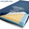 Invacare Premier Hospital Bed Mattress, Foam, Fluid-Resistant Cover Flexes in Right Places to Relieve Body Pressure, Firm Mid-Section & Soft Head/Feet Section, Enhanced Side Support for Safe Transfers
