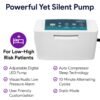 Low Air Loss Alternating Pressure Mattress with 3" Densified Base - 36” x 80” x 8”- Pressure Mattress for Bed Sores with Silent Air Pump - Air Mattress for Hospital Bed Stages I-III - 36” x 80” x 8”