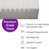 Foam Hospital Bed Mattress for Pressure Redistribution - High Density Foam for Deep Immersion - Low to Moderate Bed Sore Treatment Mattresses - 36" x 84" x 6"
