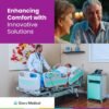 HopeFULL HC‑9 EZ‑Turn ICU Hospital Bed with Lateral Tilting, 12‑Piece 4.7" Foam Mattress, LINAK Motor, Built‑in Weight Scale, Central Locking, Patient‑Lift Compatible