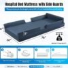 71-Od0Zx4SL._AC_SX679_ HOMBYS 6" Thickness 5-Zone Memory Foam Hospital Bed Mattress with Side Guards 76"x36", Thick FDA Registered Medical Mattress for Fall Prevention, Pressure Relief & Pain Reduction, Home/Clinical Use