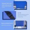Medical Stretcher,Aluminum 4-Wheel Foldable Stretcher Trolley with Drawbar,Medical Emergency Folding Portable Stretcher for Hospitals, Sports venues, fire Rescue, and homeuse,Bearing Capacity 350 lb