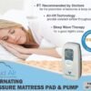 Vaunn Medical Alternating Pressure Mattress and Egg Crate Mattress Topper Bundle