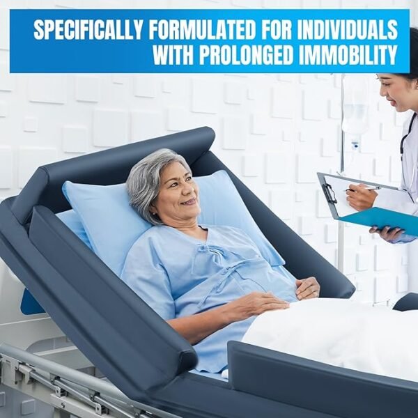 71CA7VqlVUL._AC_SX679_ HOMBYS 6" Thickness 5-Zone Memory Foam Hospital Bed Mattress with Side Guards 76"x36", Thick FDA Registered Medical Mattress for Fall Prevention, Pressure Relief & Pain Reduction, Home/Clinical Use