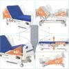 Premium Hospital Bed - 5 Function Full Electric ICU Medical Beds with 4.7" Foam Mattress, JIECANG Motors, CPR/One-Click Recovery, Includes (2X) Bed Sheet (Premium 5 Function Plus)