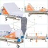 Premium Hospital Bed - 3 Function Full Electric Hospital ICU Bed with 4.7" Memory Foam Mattress Included JIECANG Motor & Control System and Central Locking System with 5" Casters