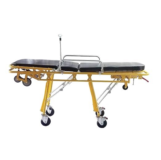 MS3C-200C, Aluminum Alloy Ambulance Pro Stretcher, Weight Capacity 400lbs.