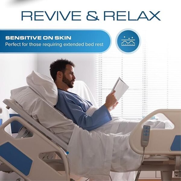 Kölbs NSR Long Term Care Pressure Redistribution Foam Medical Hospital Mattress, for Bedsore Treatment Nursing Homes and at Home Care