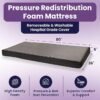 ProHeal Full Electric Hospital Bed Package for Home Use and Seniors - with Foam Mattress, Half Rails - Multi Function Adjustable Medical Bed - One Box Package