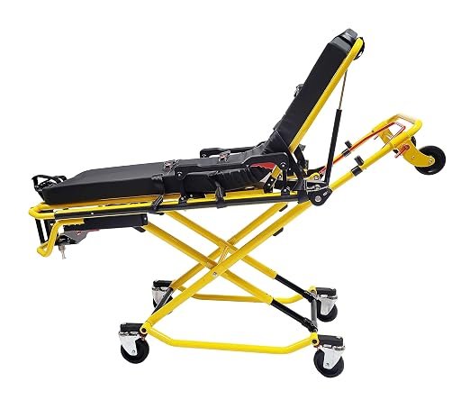 MS3C-Pro X Commercial X Frame Multi-Height EMS Stretcher, Weight Capacity 550 lbs