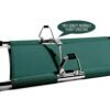 Folding Stretcher Made from Top Grade Aluminum Alloy Gurney Stretcher with Heavy Duty Handles Medical Stretcher with Rubber Feet Portable Stretcher for Patient Transport (Orange)