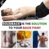 SOLIDBACK | Lower Back Pain Relief Treatment Stretcher | Chronic Lumbar Support | Herniated Disc | Sciatica Nerve | Spinal Stenosis | Posture Corrector | Pillow Cushion And Brace Products Alternative