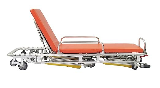 MS3C-100S,Double Top Lightweight Emergency Transportation Stretcher/Gurney/Spine Board, Weight Capacity 350 lbs