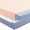 Invacare Premier Hospital Bed Mattress, Foam, Fluid-Resistant Cover Flexes in Right Places to Relieve Body Pressure, Firm Mid-Section & Soft Head/Feet Section, Enhanced Side Support for Safe Transfers