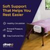 814O0vO32wL._AC_SX679_ Drive Medical Med-Aire Low Air Loss Mattress Replacement System - Alternating Pressure - Pressure Redistribution Mattress - Moisture Wicking Cover - Home or Facility Use