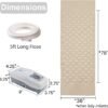 Vaunn Medical Alternating Pressure Mattress and Egg Crate Mattress Topper Bundle