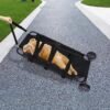 250 LBS Pet Rescue Stretcher with 2 Wheels, Dog Transport Stretcher Large Dog Wheelchair Emergency Dog Rescue Carrier Animal Trolley Cart Foldable, 45 L X 21 W inches