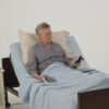 Drive Medical Delta Ultra Light Semi Electric Bed Therapeutic Support Mattress, Full Rails