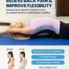 81JBTbdxM1L._AC_SX679_ Everlasting Comfort Lumbar Support Board Back Stretcher for Lower Pain Relief - Adjustable Spine Decompression with 88 Acupressure Nodes - Back Cracking Device with Chair Strap for Posture Correction