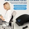 81LnltcJ7+L._AC_SL1500_ Everlasting Comfort Lumbar Support Board Back Stretcher for Lower Pain Relief - Adjustable Spine Decompression with 88 Acupressure Nodes - Back Cracking Device with Chair Strap for Posture Correction