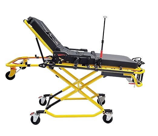 MS3C-Pro X Commercial X Frame Multi-Height EMS Stretcher, Weight Capacity 550 lbs