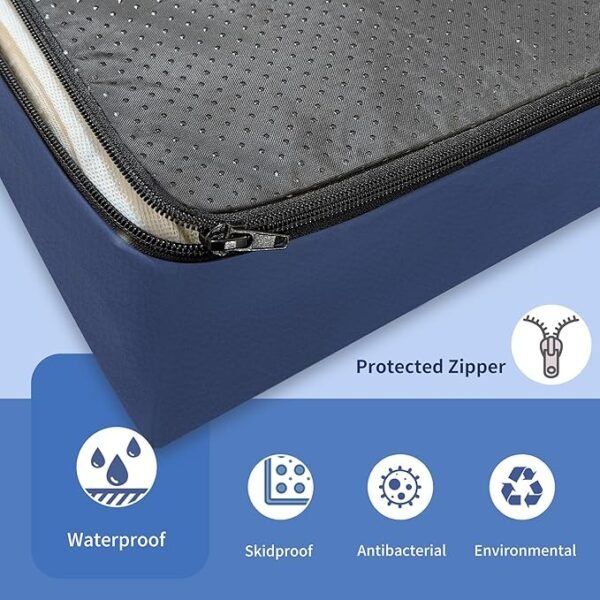 ESHINE Hospital Bed Mattress - Medical Bed Mattress for Back Pain with Waterproof Cover, Home Care Memory Foam,80" x 36" x 6", Maximum Weight 450 lbs