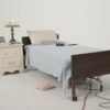 Drive Medical Delta Ultra Light Semi Electric Bed Therapeutic Support Mattress, Full Rails