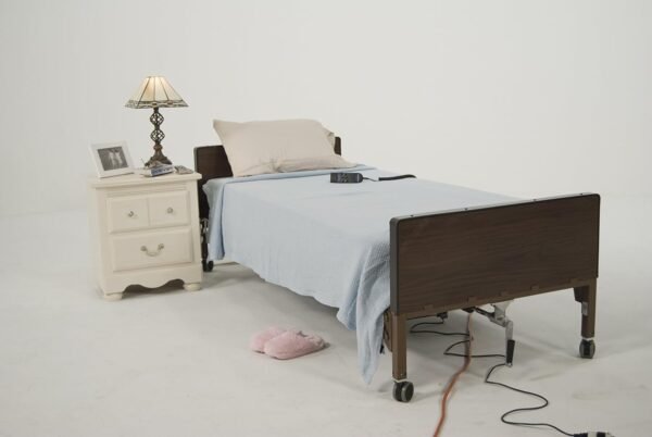 Drive Medical Delta Ultra Light Semi Electric Bed Therapeutic Support Mattress, Full Rails