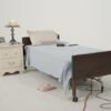 Drive Medical Delta Ultra Light Semi Electric Bed Therapeutic Support Mattress, Full Rails