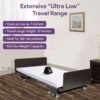 Customize Your OWN Bed Package] Full Electric Hospital Bed for Home Use - Choose Mattress, Color, Rails and More - Ultra Low 7" - 31" Height Range, 36"-42"-48" Expandable Width, Adjustable Length