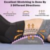 91bUiEaOYzL._AC_SX679_ (1) YESINDEED Back Stretcher Pillow – Lumbar Support Cushion for Back Stretching, Posture Support, Ergonomic Drop Shape Design, Comfortable Use at Home, Office or Floor (Pink)