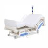 Premium Hospital Bed - 3 Function Full Electric Hospital ICU Bed with 4.7" Memory Foam Mattress Included JIECANG Motor & Control System and Central Locking System with 5" Casters