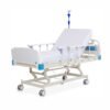 Premium Hospital Bed - 3 Function Full Electric Hospital ICU Bed with 4.7" Memory Foam Mattress Included JIECANG Motor & Control System and Central Locking System with 5" Casters