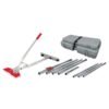 ROBERTS Junior Power Carpet Stretcher - 12-Piece Value Kit with Adjustable Locking Tube and Rolling, Interlocking Cases