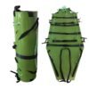 EVA Roll-Up Rescue Stretcher – Lightweight Foldable Stretcher with Multiple Handles and Straps for Aerial and Ground Evacuation (Green)