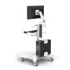 31z2zSqUgsL._SX522_ Mobile Medical Trolley Dental Cart with Pneumatic Arm & Oral Scanner Holder | 360° lockable wheels, 30kg Load tray,Hiddern cable management, mobile cart for dental,hospital,beauty salon,sit/stand use