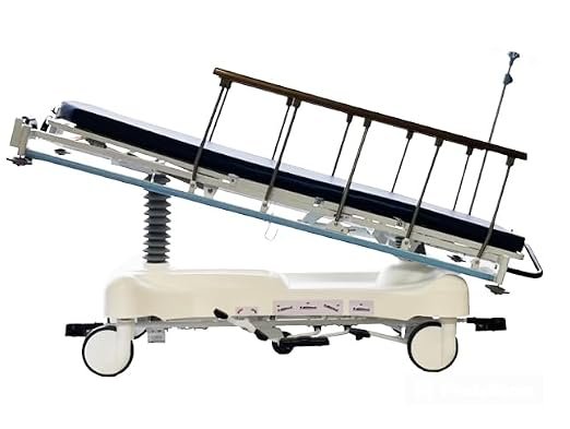 MS3C-LHT Hydraulic Patient Stretcher/Patient Trolley/Patient Gurney, Weight Capacity 660 lbs